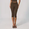 Pantalon mi-long - Brun Café