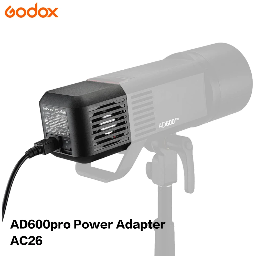 ゴドックス スタジオアクセサリー AC26 AC電源ユニット ケーブル付き 