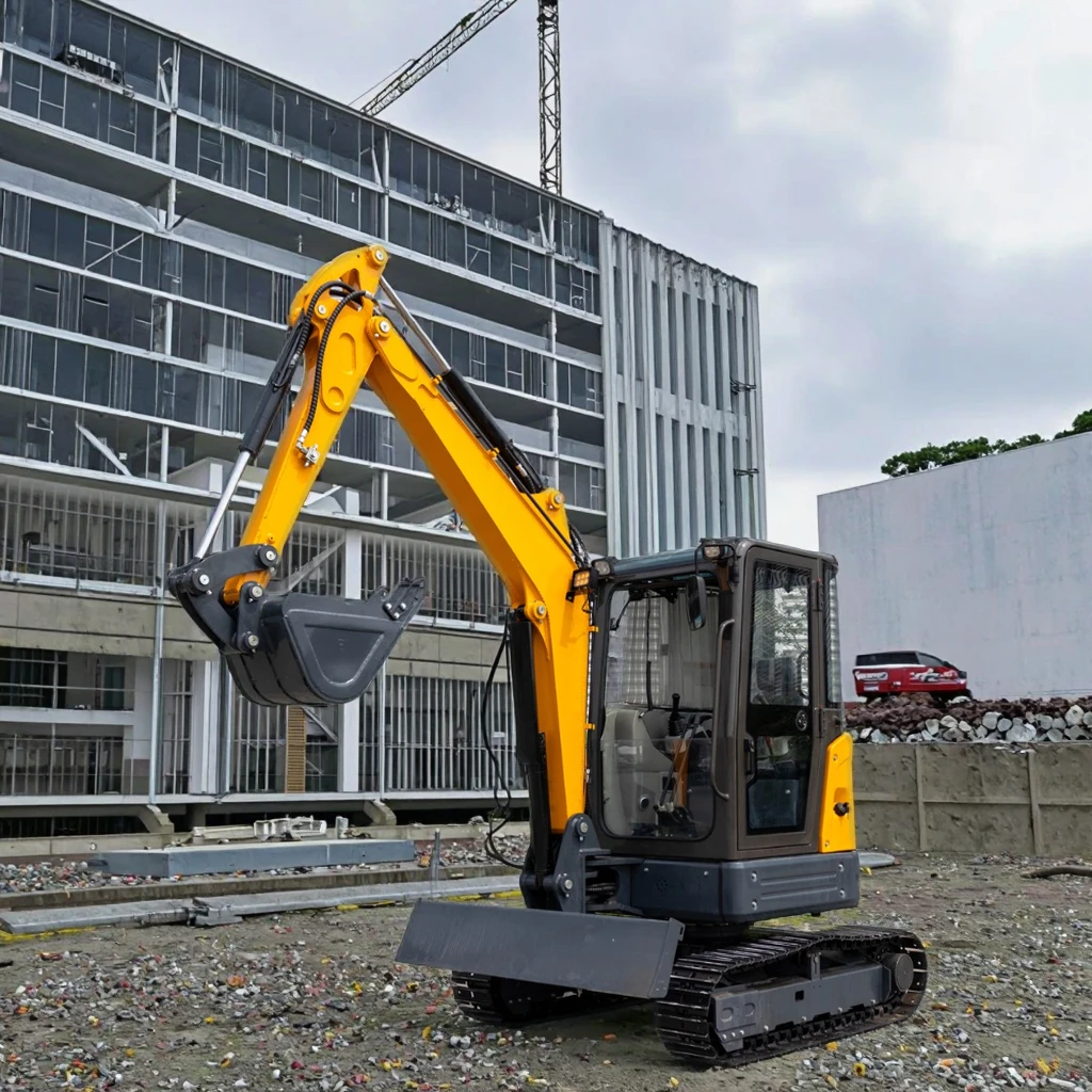 3,5 Ton HT35 için İyi Fiyatlı Mini Ekskavatör Kazıcı Makinesi