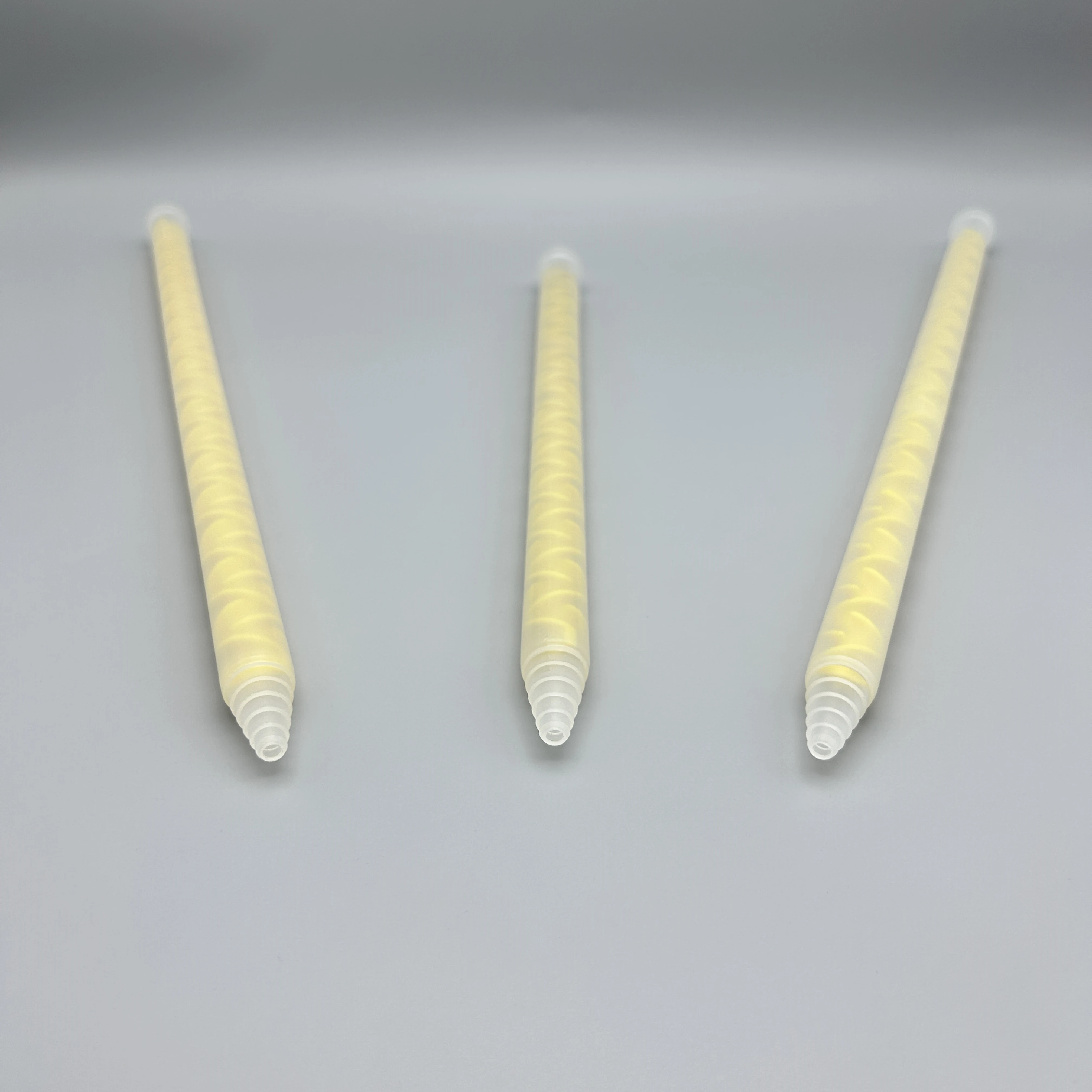 Ms1324 Epoxy Resin Silicone Round Mouth Mixer Nozzle For 2 Component