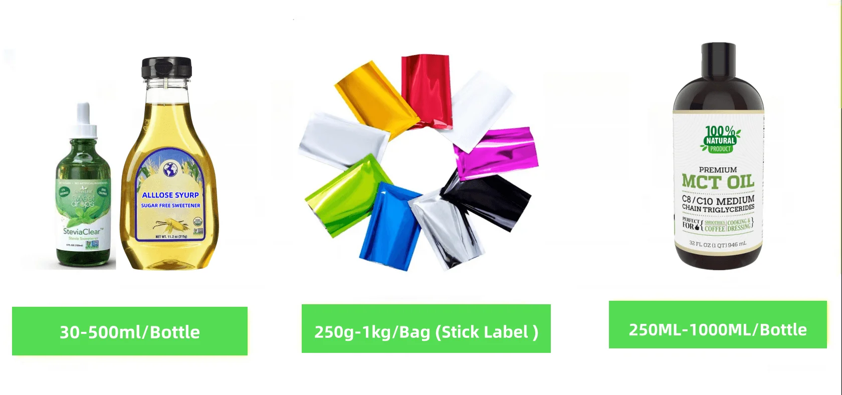 Wholesale 25kg Bag Organic Sucralose Stevia Monk Fruit Erythritol