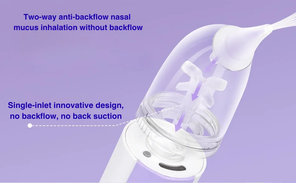 Gentle Rechargeable Electric Baby Nasal Aspirator - Image 3