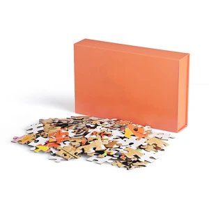 High-end Customized Gift Box Packaging Jigsaw Puzzles 500 Pieces Customized Printed Paper Jigsaw Puzzles