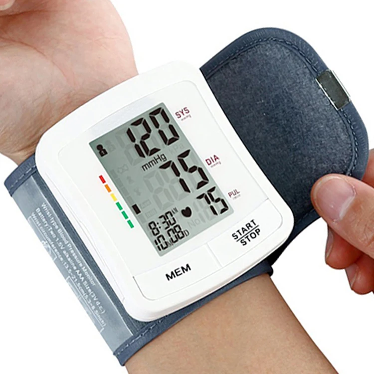 24 Hour Blood Pressure Monitor Wrist Tensiometro Digital Sphygmomanometers