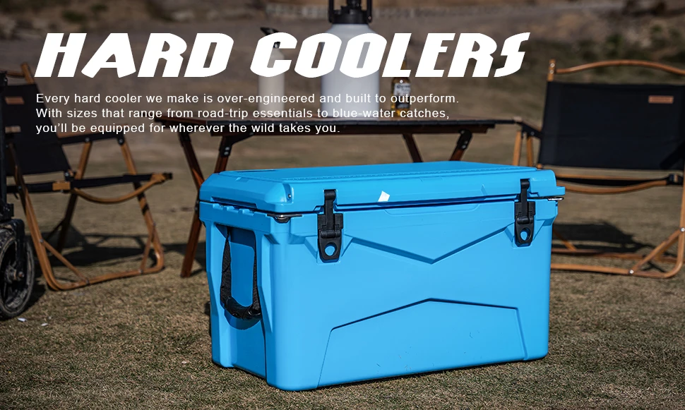 45l Kuer Outdoor Plastic Hard Camping Coolers Rotomolded Yet I Cooler
