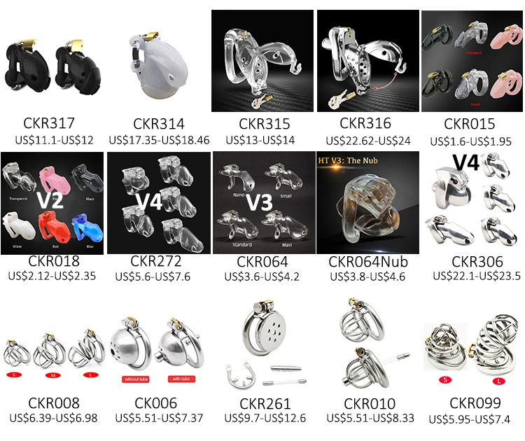 V3 Male Chastity Cock Cage Nub Chastity Cage Chastity Lock For Men ...