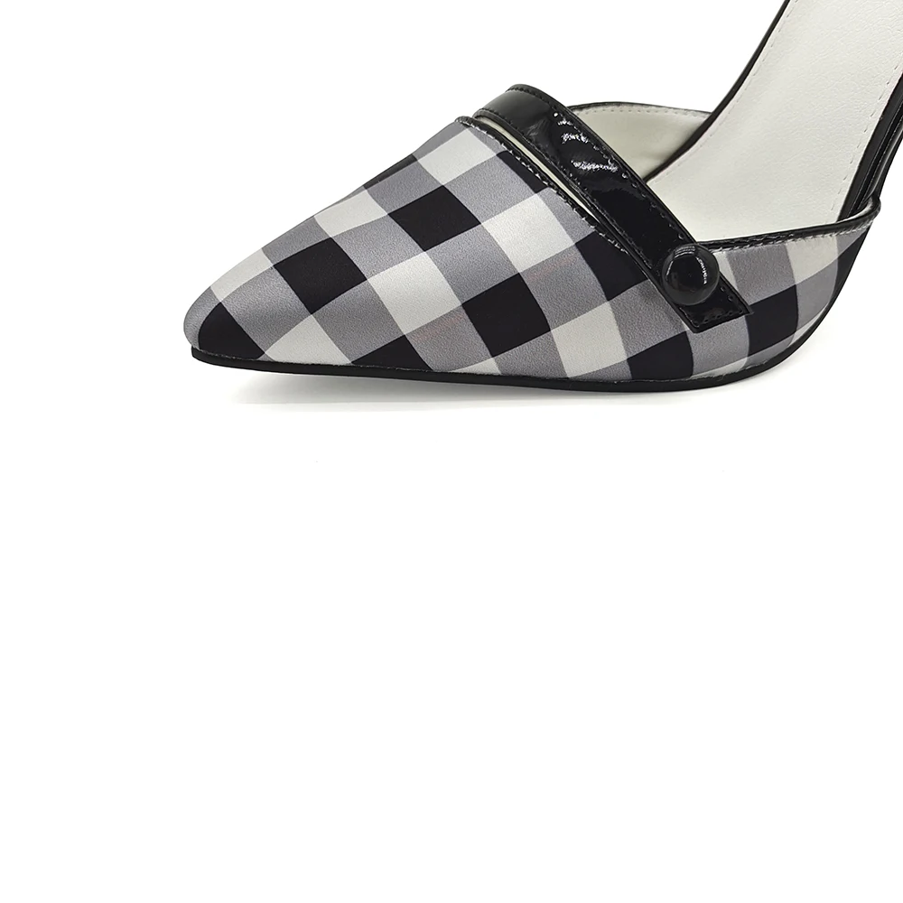 Plaid Women Dress Shoes Plateau Shoes Chengdu Supplier Stiletto Girls Ladies  Covered Sexy Feet High Heels Pumps| Alibaba.com