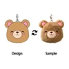 Llavero de peluche personalizado