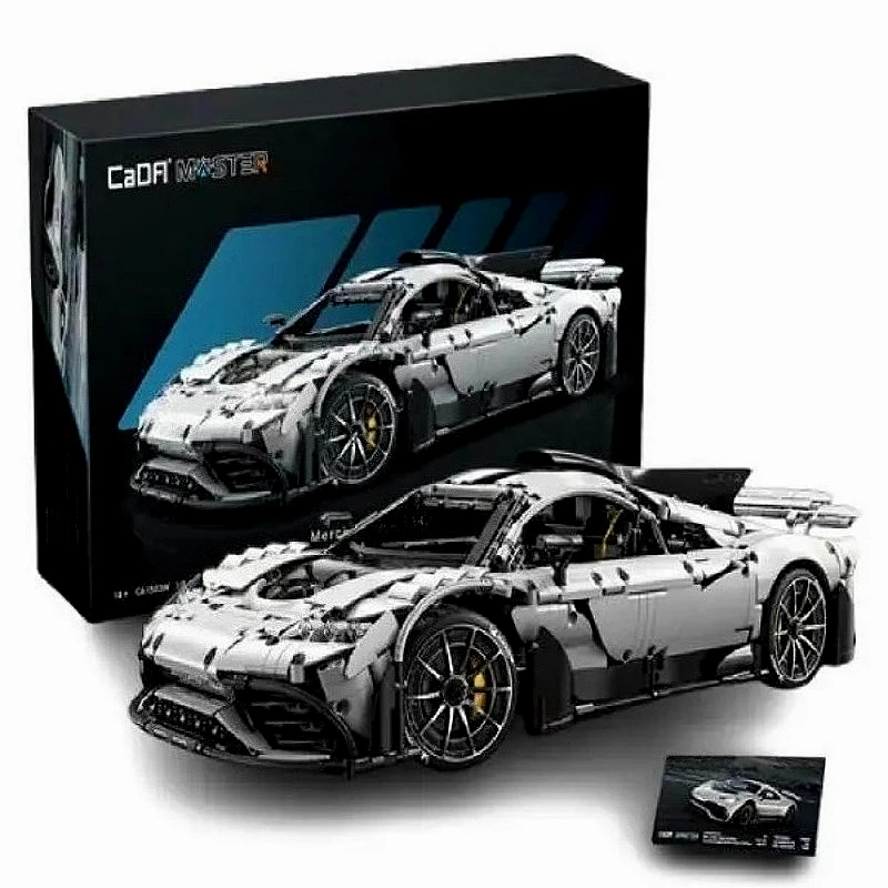 Cada C61503W MOC City 1:8 Big High-Tech Sport Car Super Racing Car Model Kit Bricks for Adult Gifts 3295pcs Building Blocks Sets