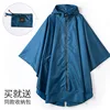 Cloak raincoat sea blue