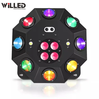 WILLED light DJ stage 5 in 1 Bee eye Beam Strobe Light Colorful Rotating Pattern Effect laser beam Light