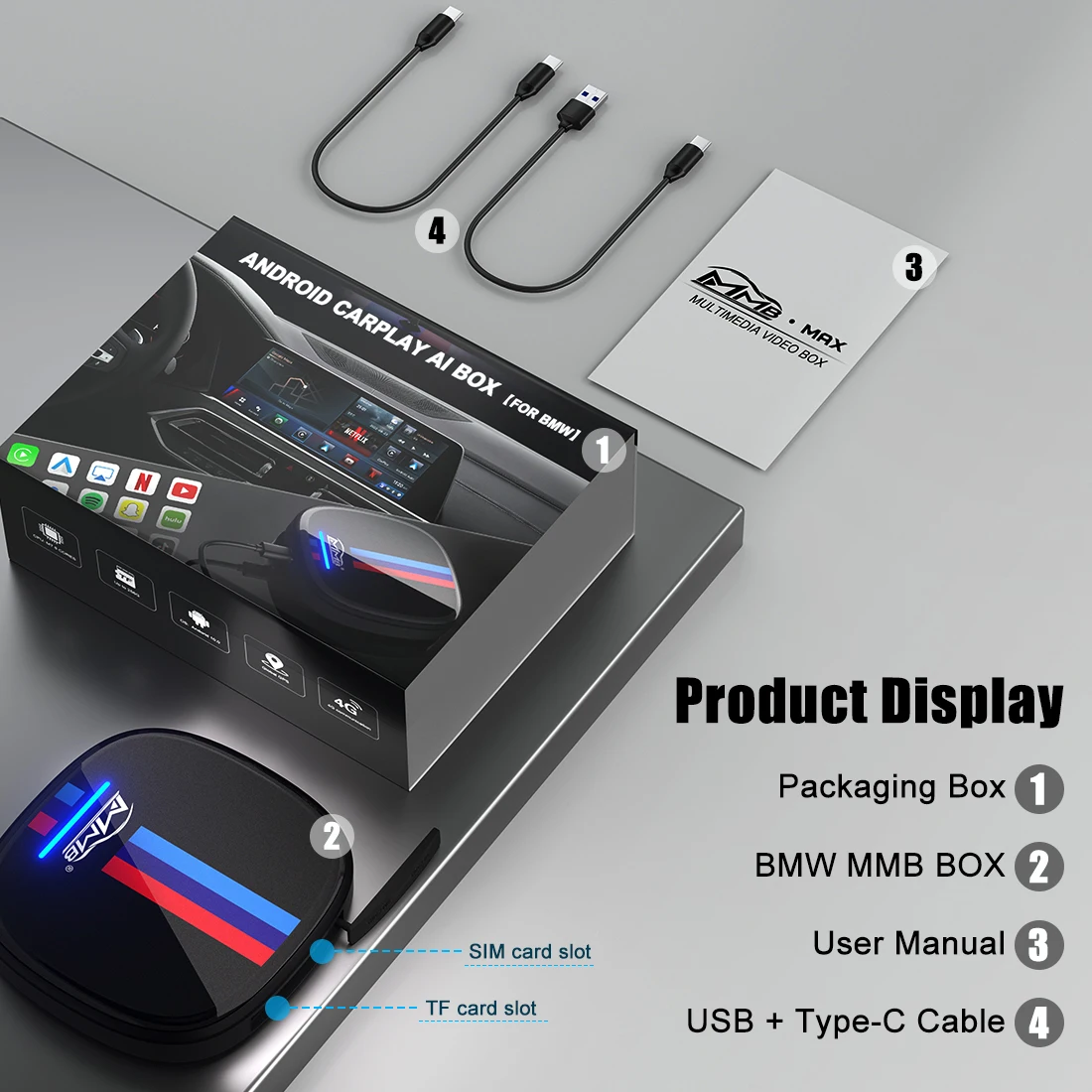 BMW専用 YolanAuto CarPlay AI Box Android Amazon.co.jp: BMW専用 YolanAuto CarPlay AI Box Android 13