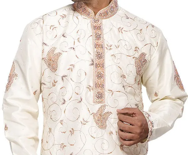 Designer Embroidered Indian Sherwani Groom Wedding Sherwanis Mens ...