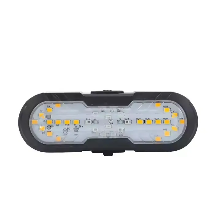 USB Charging LED Bicycle Riding Light  Multifunctional Turn Tail Horn Night  Riding Warning Rechargeable Light