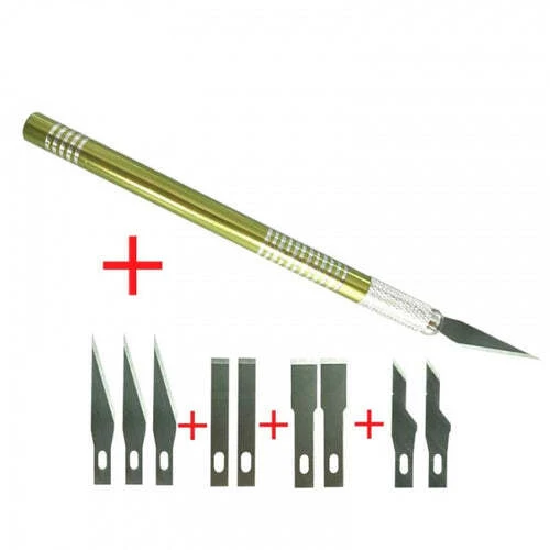 Sharp Cutting Knife Kits with 10pcs Blades for BGA Motherboard Repair