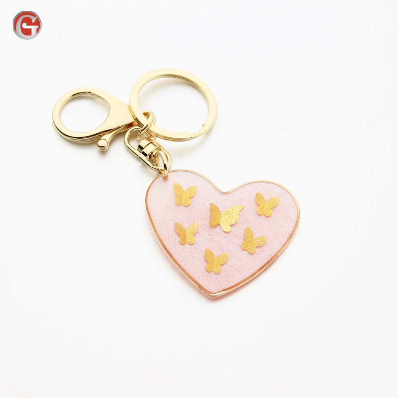 Оптовая продажа с фабрики, имеющийся нежный брелок с кисточками в стиле бохо, модный подарок, акриловый, Цинковый, полипропиленовый пакет, кристальная картина, приветствуется OEM