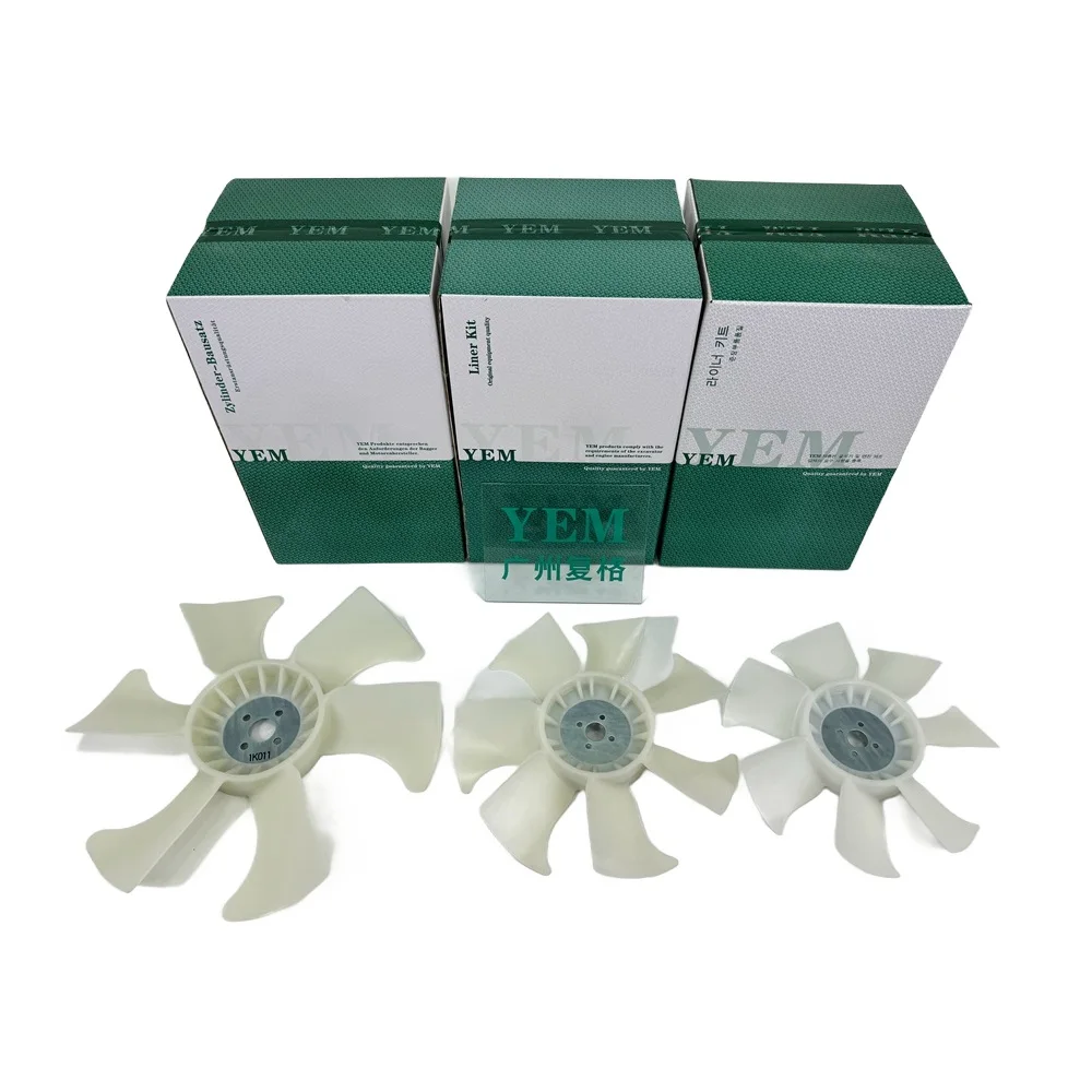 High Performance K4B K4C K4D K4E Fan Blade for Mitsubishi Engine Parts 3