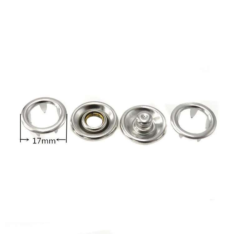 Double Cap Ring Snaps