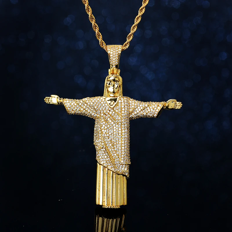 Gold Crucifix Necklace – Aloe Riviera