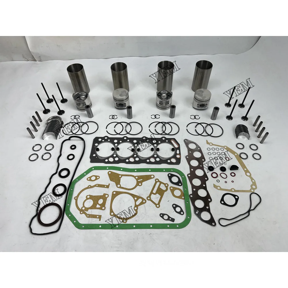 4D56 Overhaul Kit for Mitsubishi Excavator Engine Replaces Engine Repair Kit 5