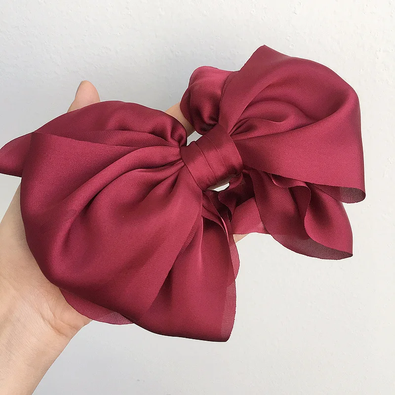 Marmalade Long Satin Hair Bow