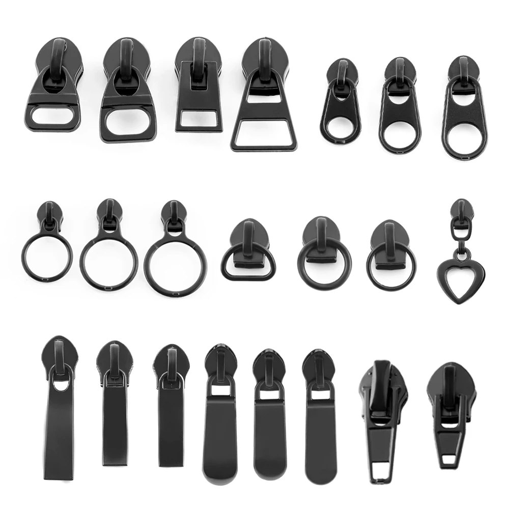 Wholesale New Style Ready Stock Zipper Slider Zip Pull Zipper Heads 5