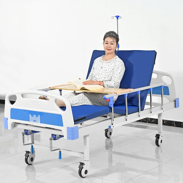 Manufacturer customized high quality manual medical bed hospital beds for patient