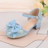 Blu glitterato