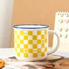 Yellow checkerboard