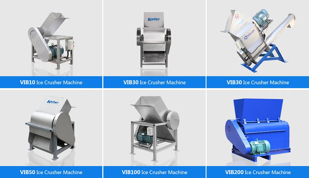 Sus304 Material Block Ice Crusher Machine With Long Service Life Ice