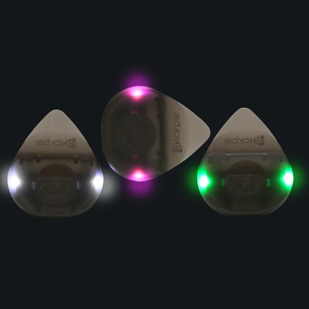 Led Picks Guitar Touch Luminous Pick - LED Glowing Guitar Picks