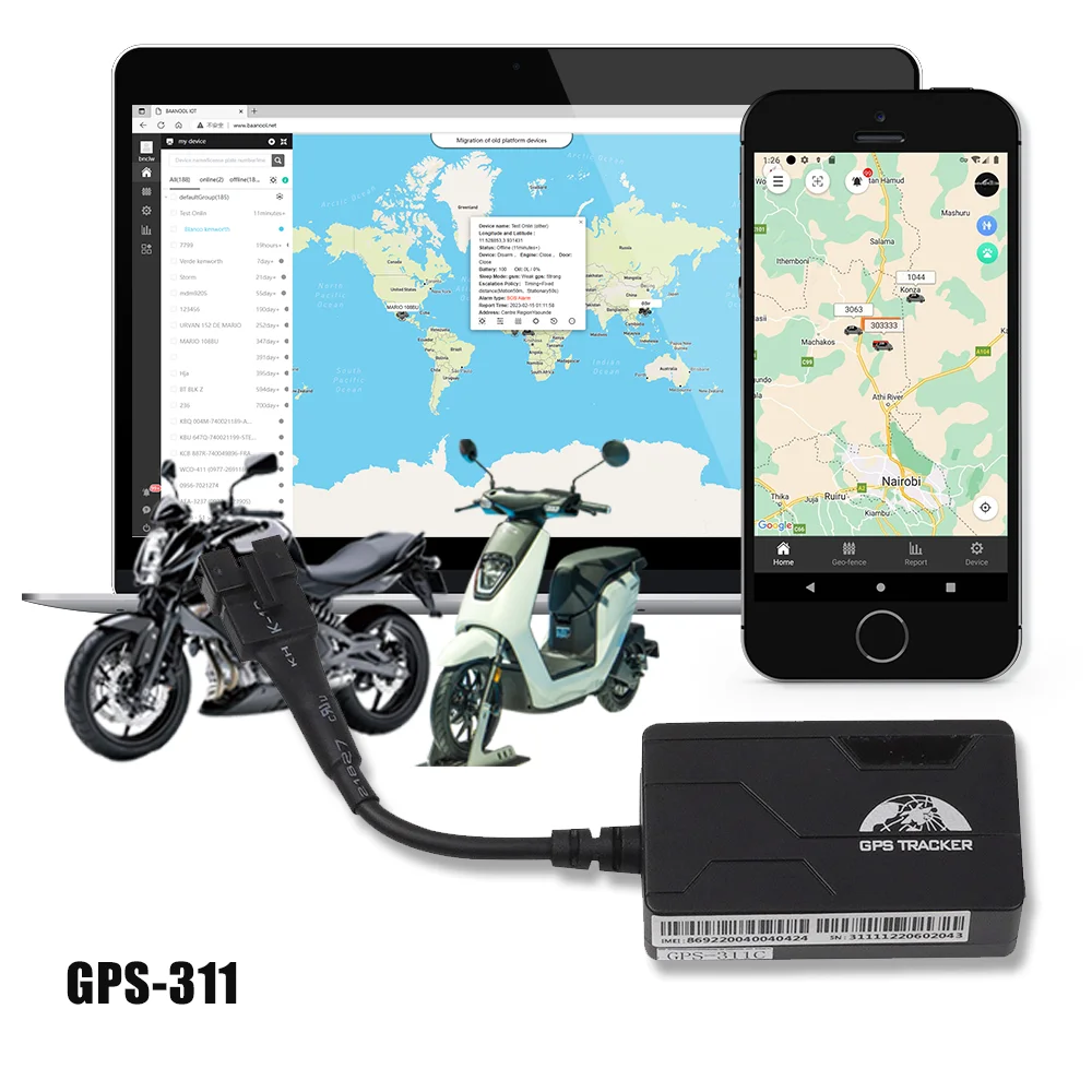 Baanool Gps tracker Coban Gps 311  Gsm Gprs Gps tracker App Baanool Iot by Shenzhen Coban Electronics Co Ltd