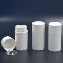 30g 75g plastic body deodorant container deodorant cream with screw cap