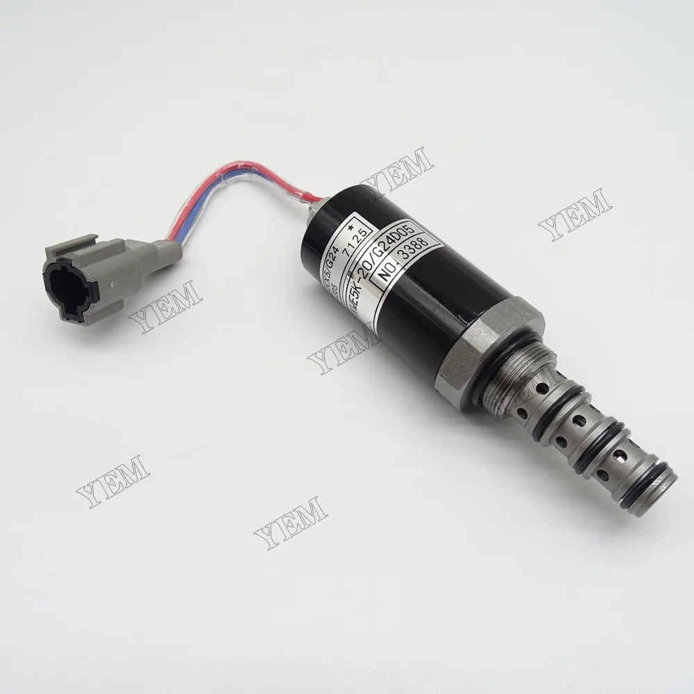 For Kobelco Solemoid Valve KWE5K-20-G24D05 High Performance Engine Parts 3