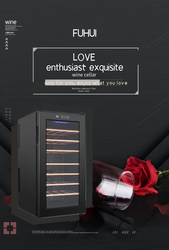 18 Bottles Freestanding Wine Cellar Refrigerator Frigidaire Wine