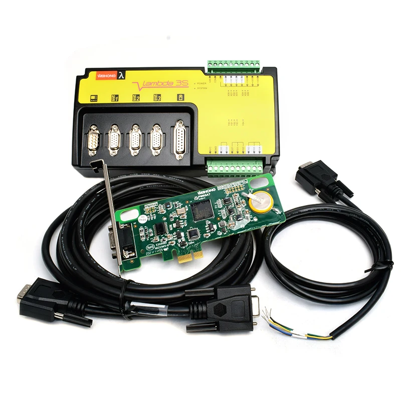 Wei Hong Controller 3 Axis Woodworking Machine Nc Studio Control Card 3 Axis Lamda 3l Controller for Cnc Router Machine