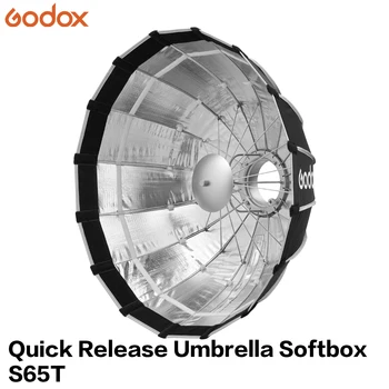 Godox Accessories S65T 65cm Speedlite Portable Octagon Umbrella Softbox Honeycomb Grid Bowens Mount Studio Flash Live LED Light detail image