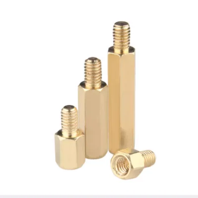 product fast supply speed m3 m4 m6 m8 m10 304 316 stainless steel brass round and hex threaded pcb male female spacer standoff bolts-58