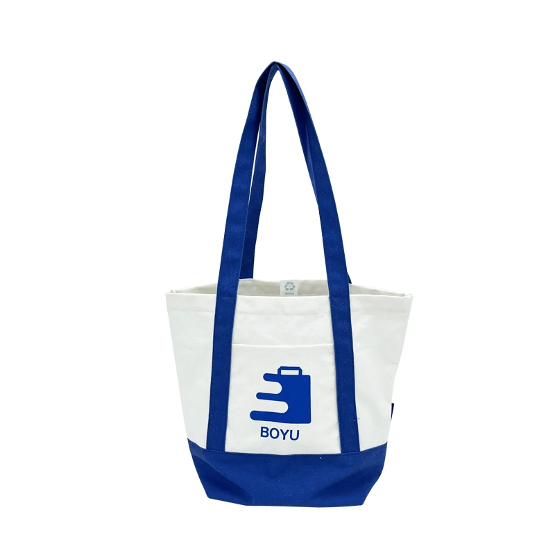 Custom Cotton Canvas Shopping Shoulder Tote Bags