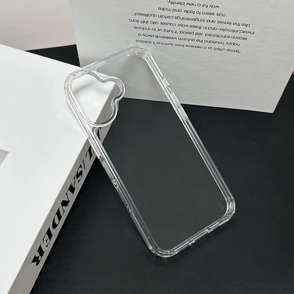 Transparent Phone Cover For Iphone 16 Plus Pro Max 2024 Luxury Cell Case Simple Cases Ins Style Skin Friendly Sjk496 Laudtec manufacture