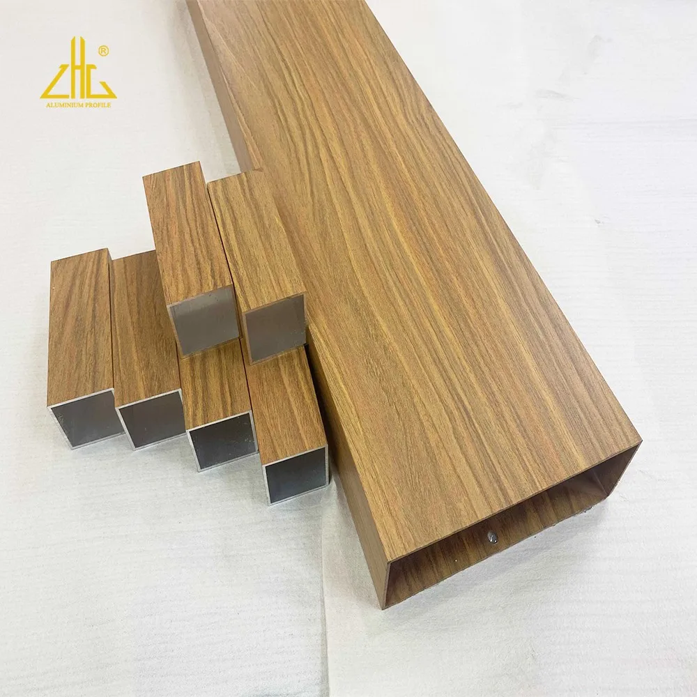Wood grain powder coating aluminium Clearance