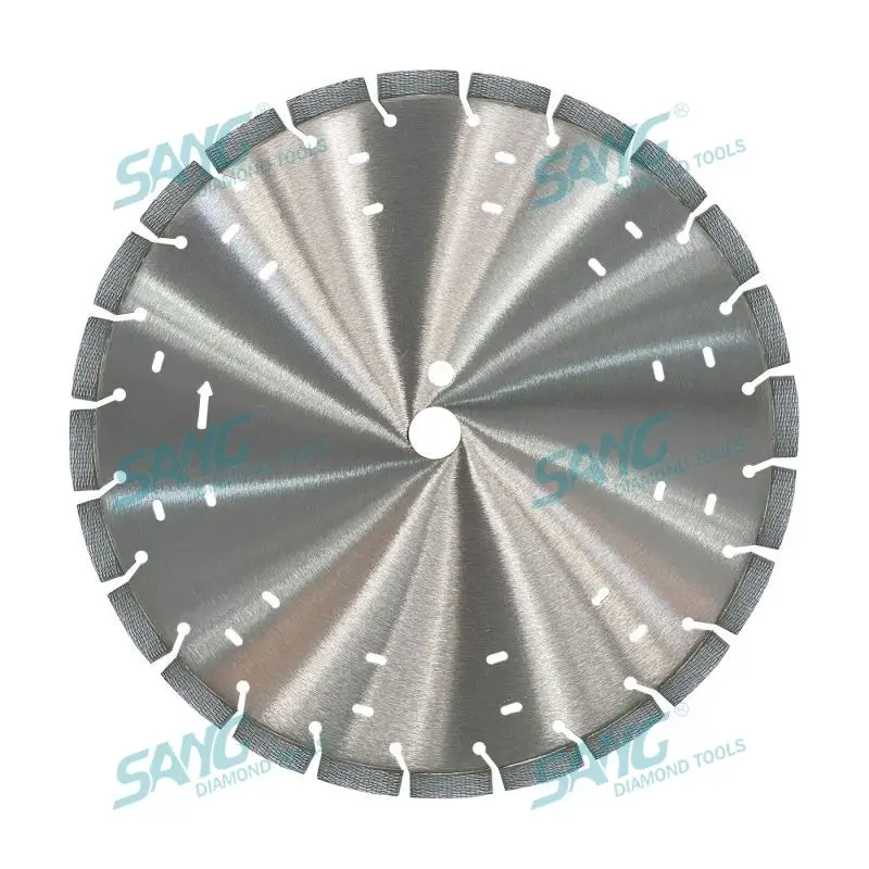 SANG 125mm Arix Segment Concrete Cutter Cutting Disc Laser Welded Diamond Saw Blade for Hard Concrete Cutting
