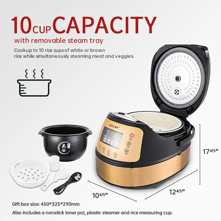Kitchen Steamer Steam Basket for Rice Cooker/Cookware and 2Pcs Measuring Cups US 