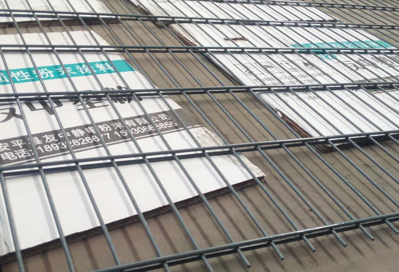 product decorative high security welded mesh metal fence green vinyl coated 868 double wire fence 2d mesh for garden-5