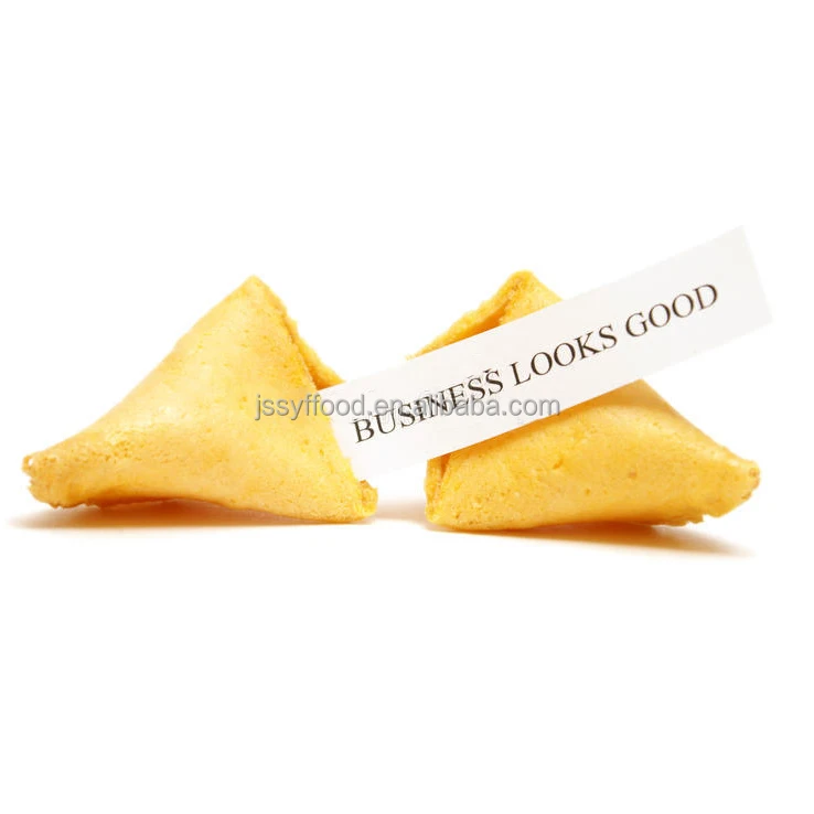 Chinese Biscuit Manufacturer Wholesale Custom Fortune Cookies Popular