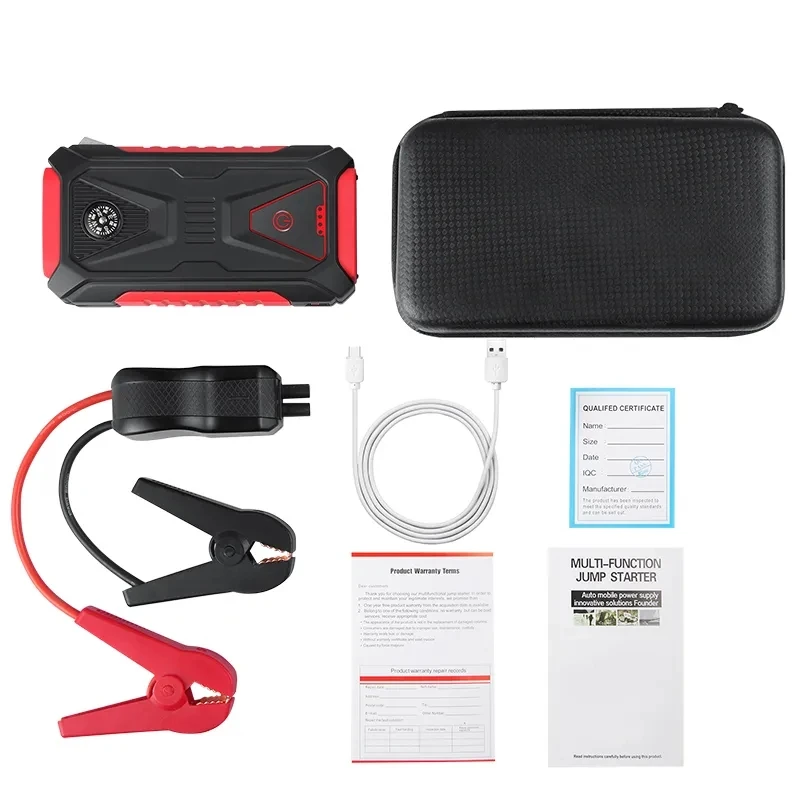 Power Supply Mini Multifunction Automotive Portable Car Battery Emergency Starting Power Bank