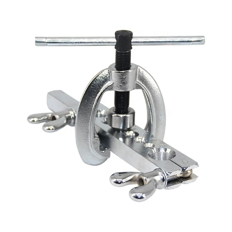 Pipe Expander Copper Tube Flaring Tools Refrigerator Air Condition Tube Cutter Bender Springs Double Pipe Flaring Swaging Tools