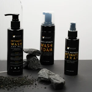 Private Label Organic Herbal Intimate Wash Foam Vegan Skin Care Hygiene Kit for Men Daily Use Whitening Moisturizing OEM Supply