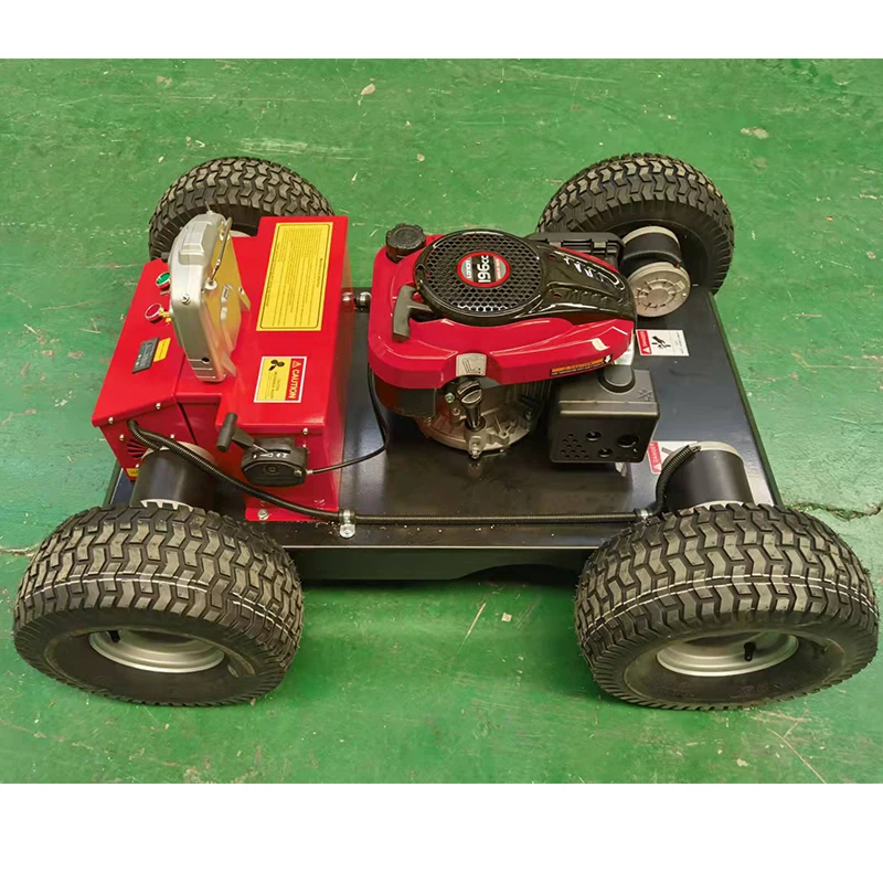 Mowers Rc Slope Lawn Mower Tracked All Terrain Remote Control Robot