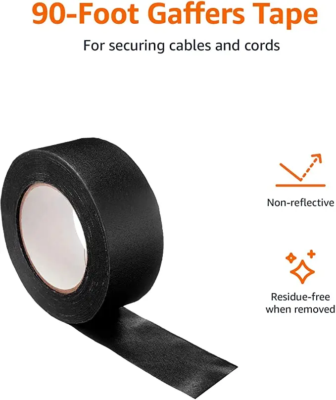Packing Sealing Hot Melt Seal 190MIC Duct Silver Waterproof Color Book Binding Adhesive Cloth Tape